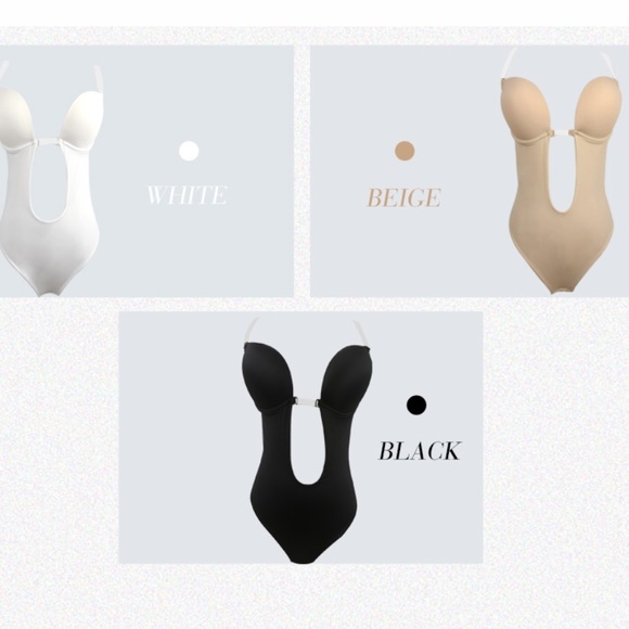 BLACK Invisible backless bra 32a 32b 32c 34a - Picture 2 of 8